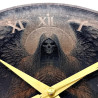 The World In Her Hands mystical wall clock